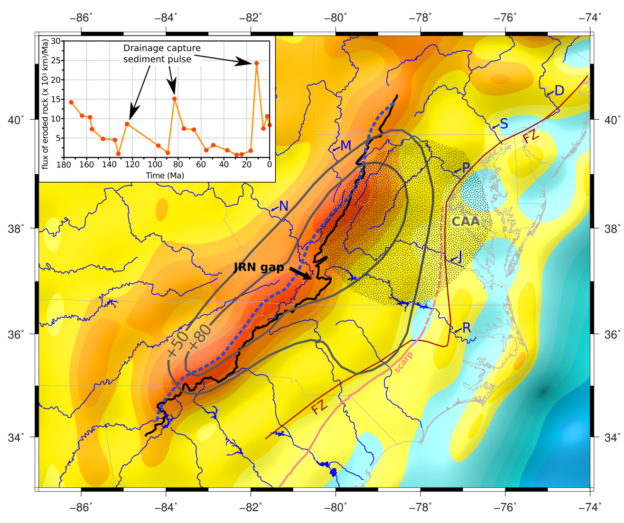 long-wavelength topography of ENAM.